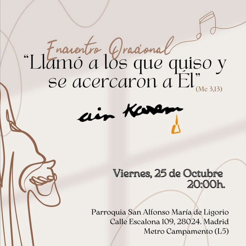 Encuentro oracional San Alfonso Maria de Ligorio